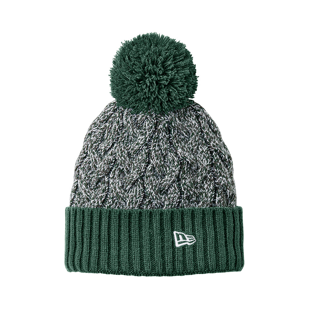 New Era® Marled Knit Pom Pom Beanie